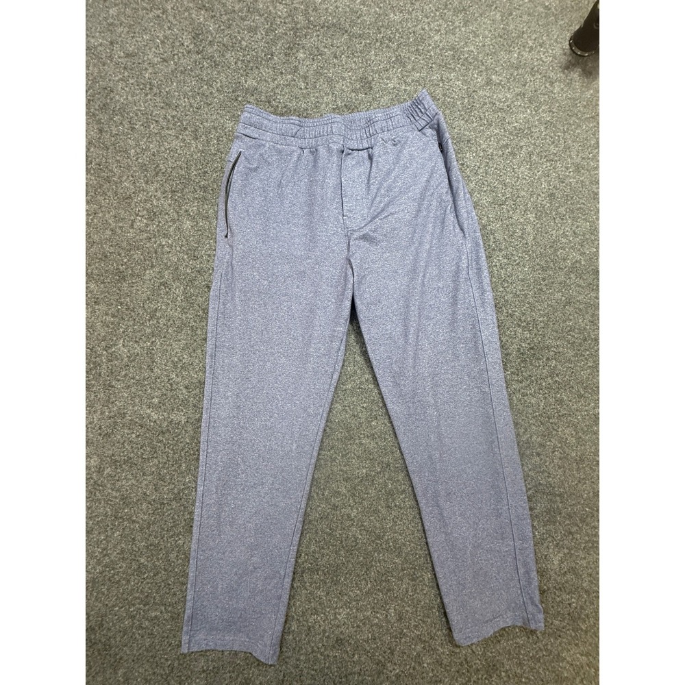Public Rec All Day Every Day Pants Mens 30 Blue Heathered Performance Trousers